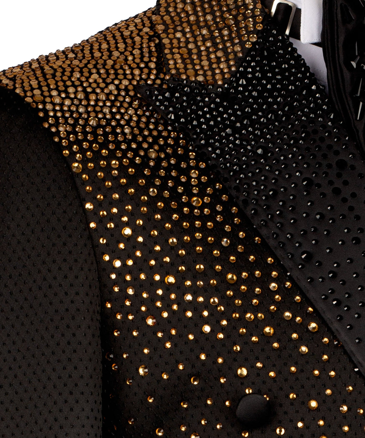 Black Embroidered Tuxedo - Style 03