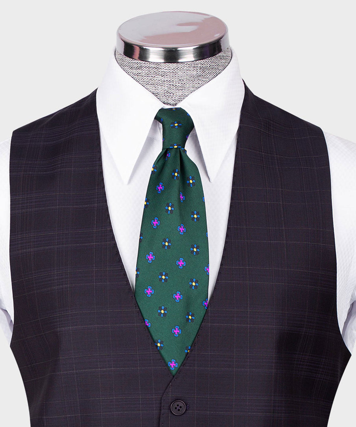 Black Three-Piece Suit - Style 15