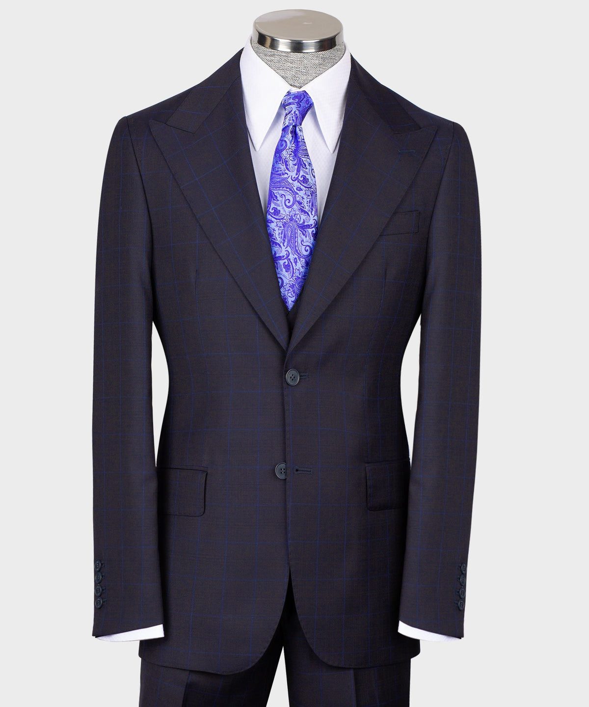 Black Three-Piece Suit - Style 14