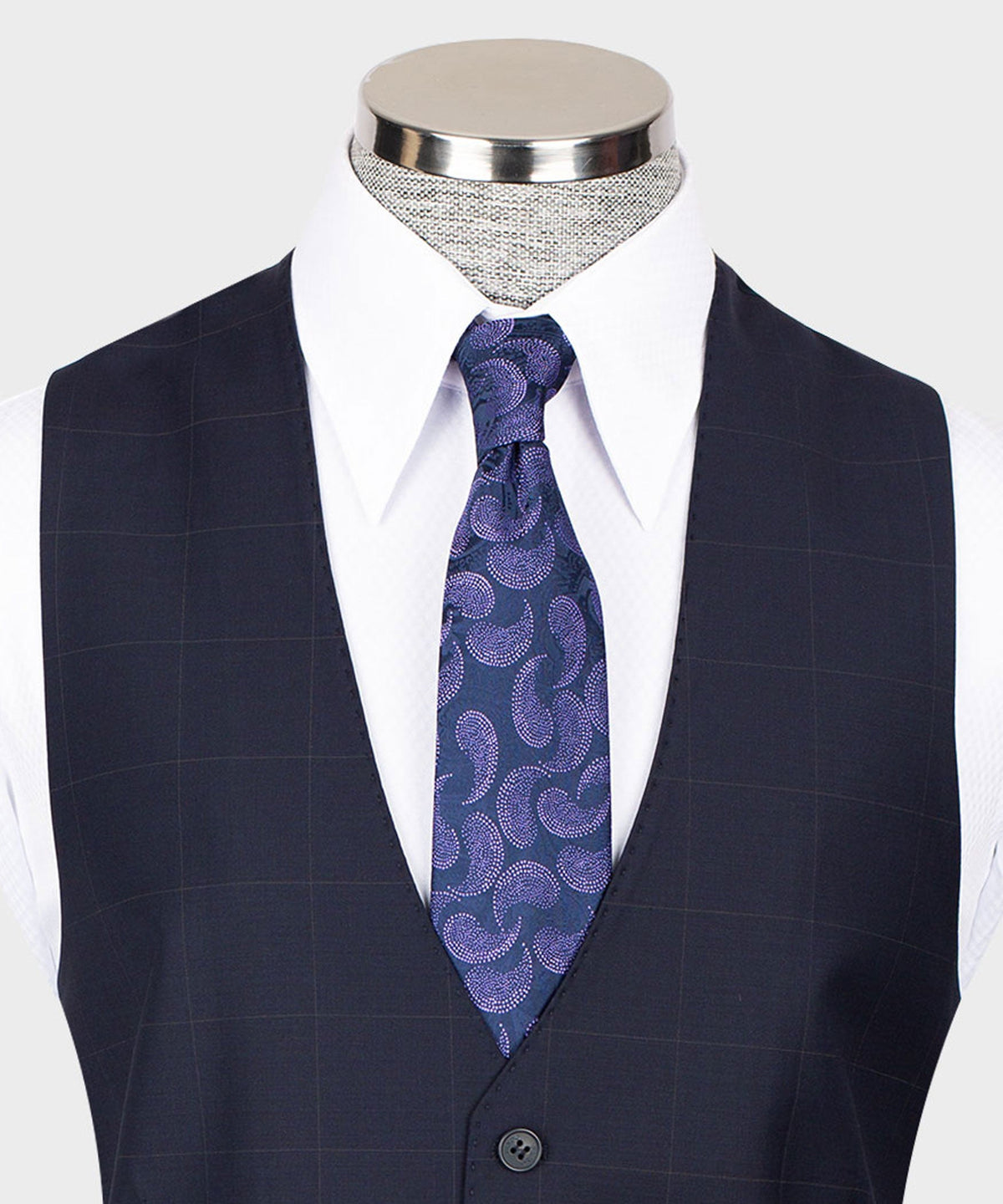 Black Three-Piece Suit - Style 13