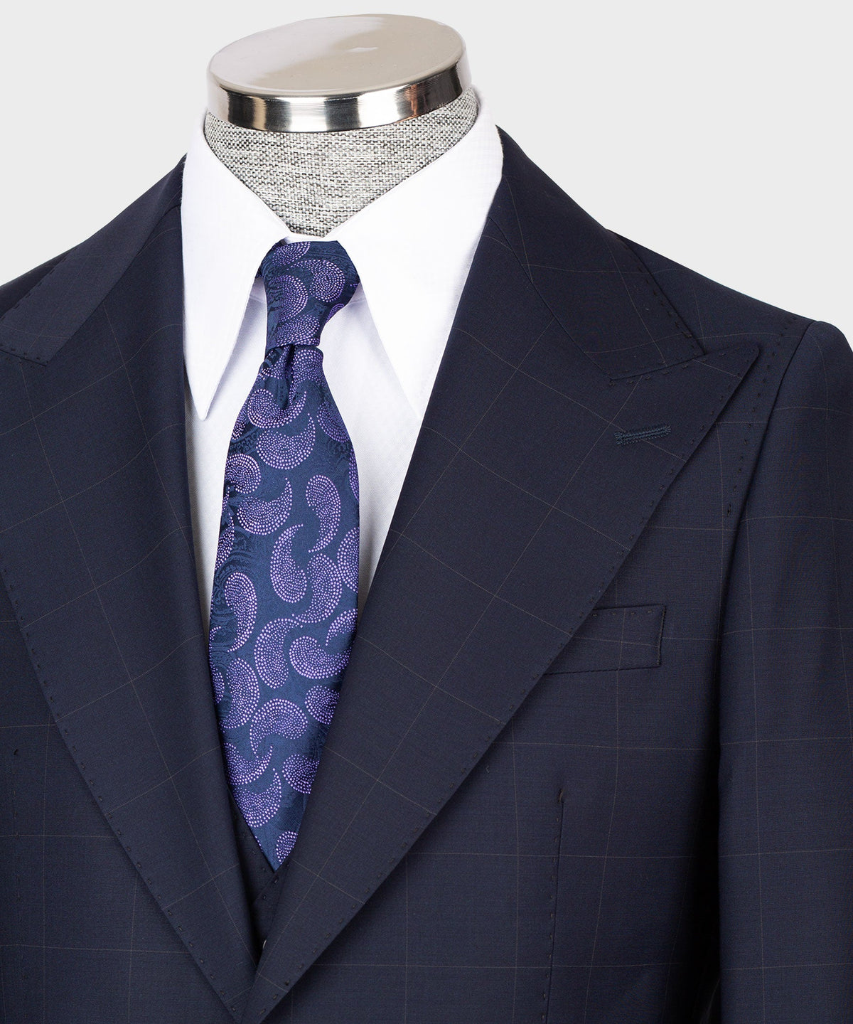 Black Three-Piece Suit - Style 13