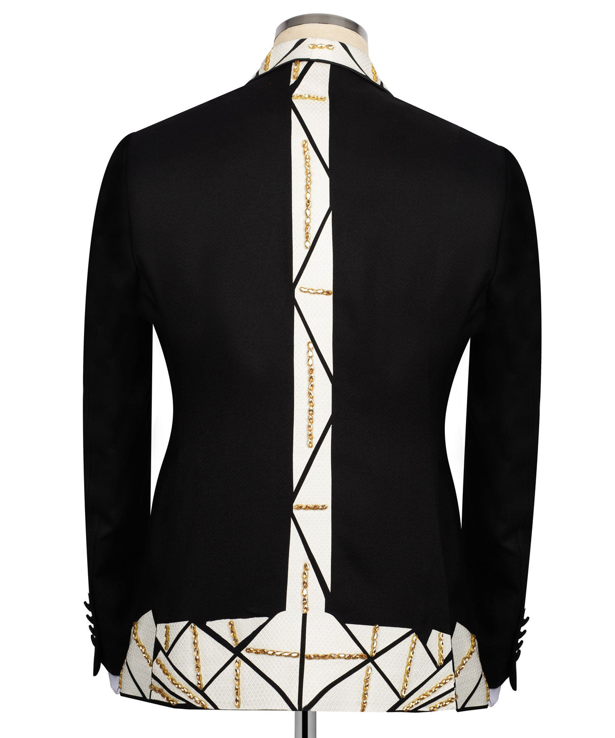 Black Contrast-Panel Tuxedo