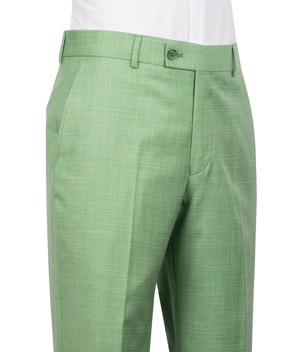 Double-Breasted Green Suit - Style 02