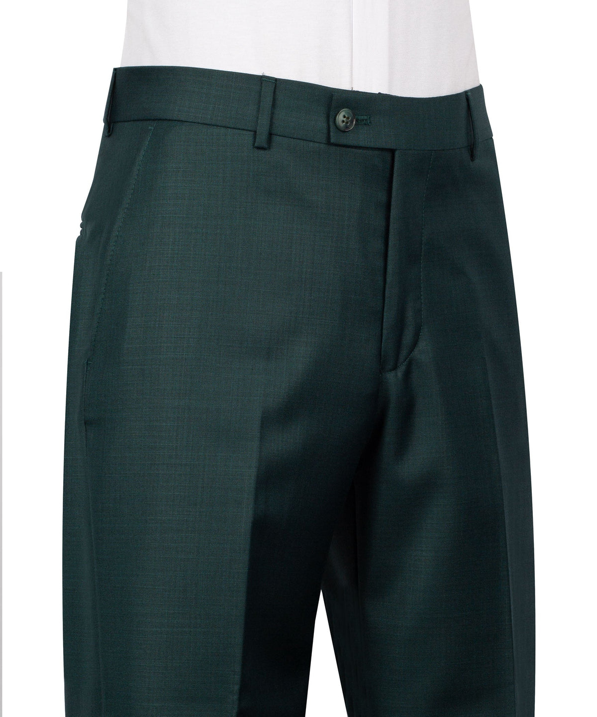 Double-Breasted Green Suit - Style 01