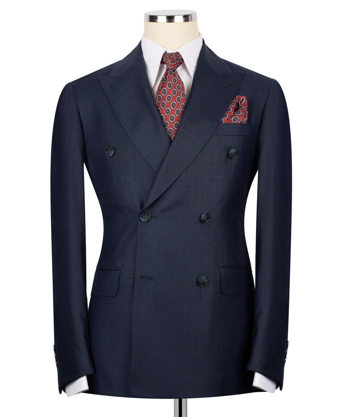Double-Breasted Navyblue Suit