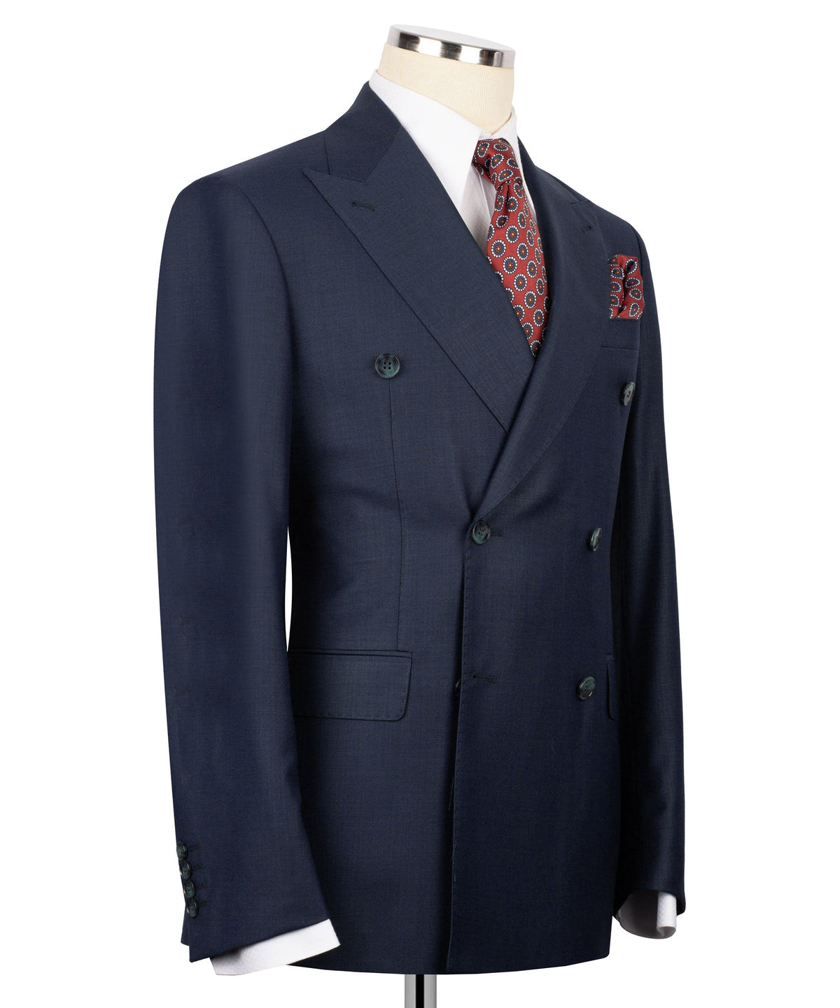 Double-Breasted Navyblue Suit
