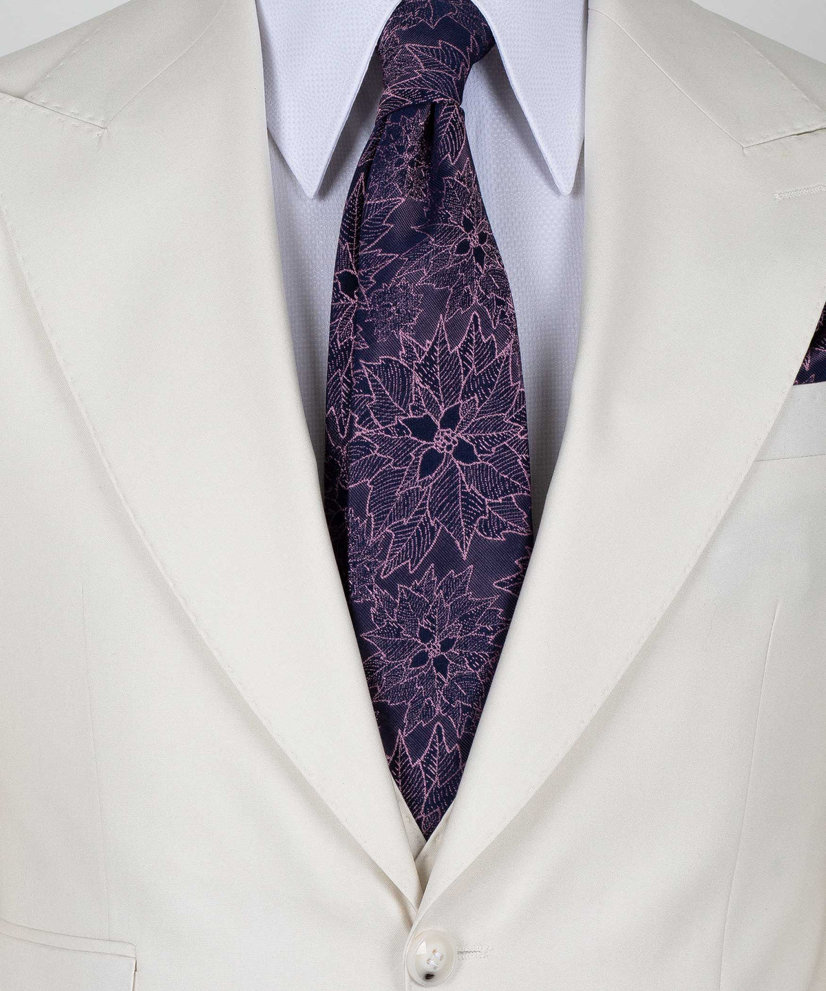 Silver Three-Piece Suit - Style 02