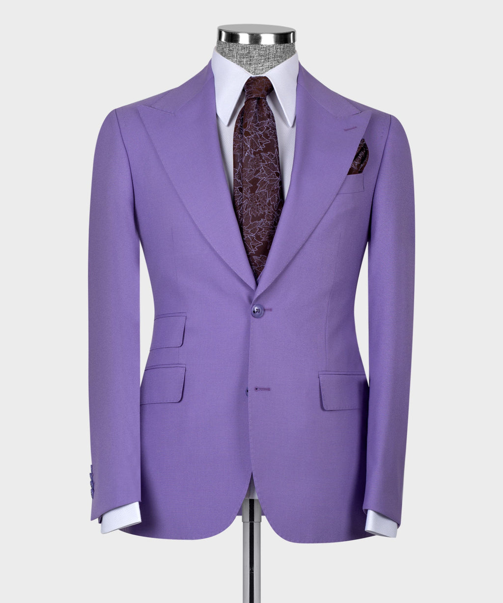 Purple Three-Piece Suit