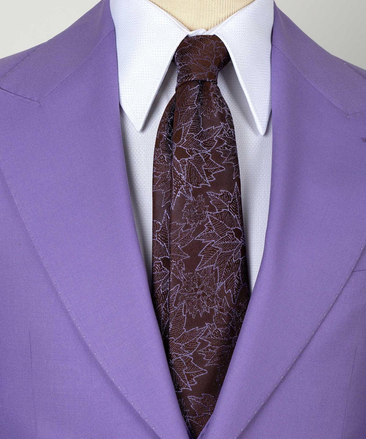 Purple Three-Piece Suit