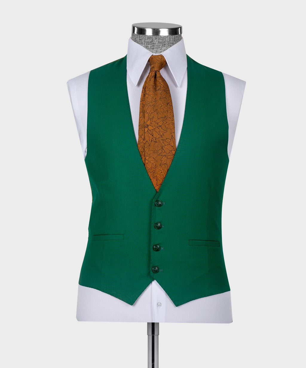 Teal Three-Piece Suit - Style 01