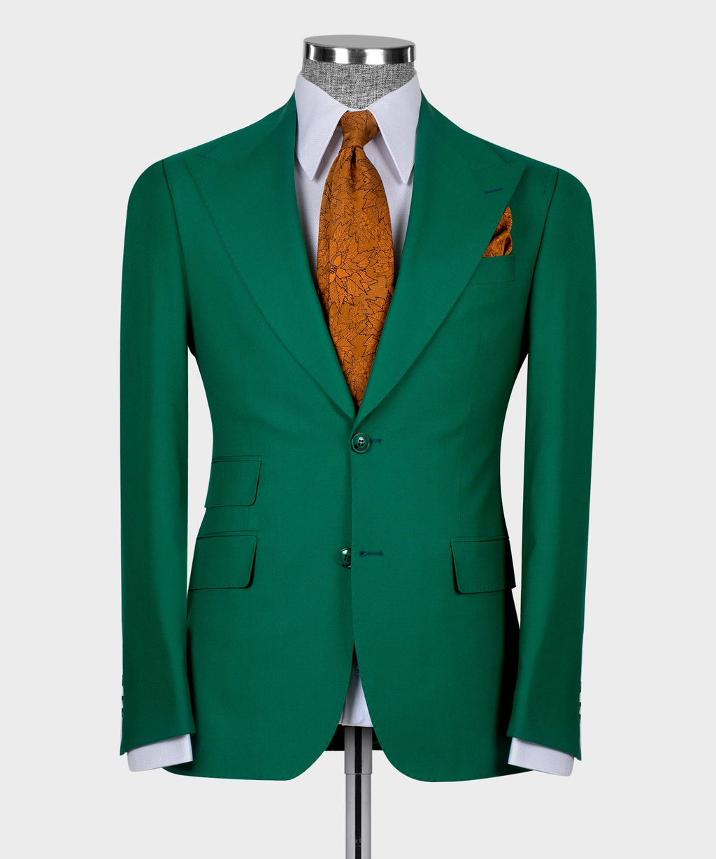 Teal Three-Piece Suit - Style 01