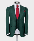 Teal Three-Piece Suit - Style 02
