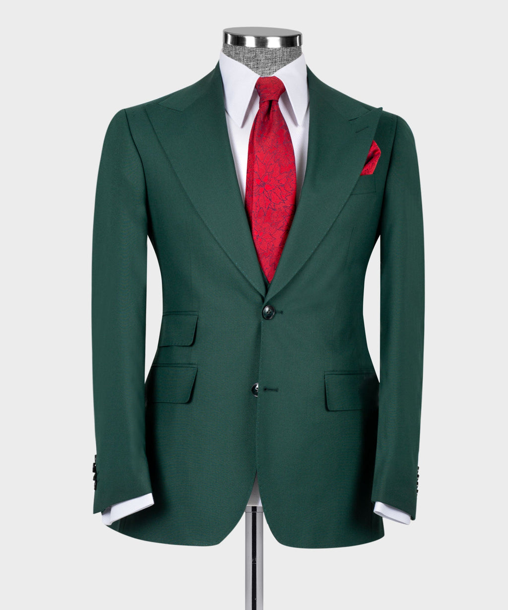 Teal Three-Piece Suit - Style 02
