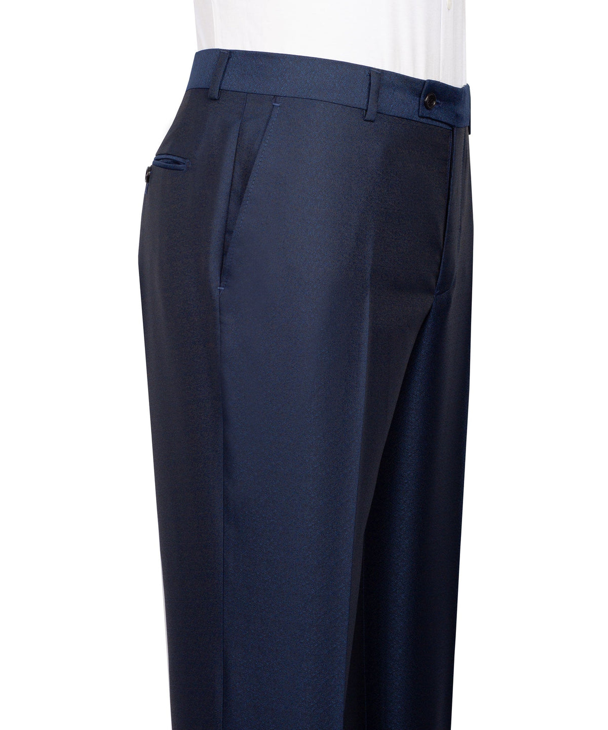 Double Color Classic Suit - Blue